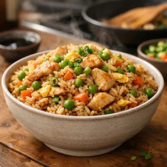 Traditional Chicken Fried Rice