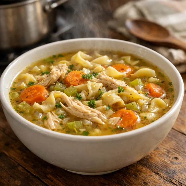 Traditional Chicken Noodle Soup