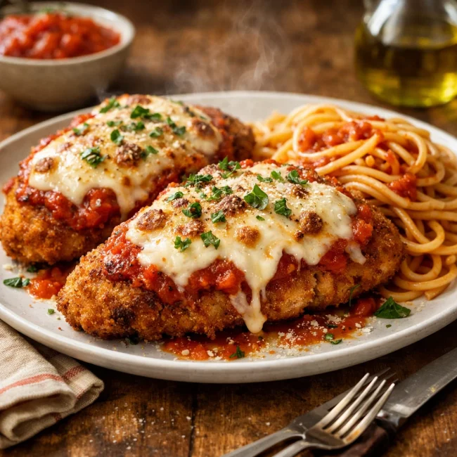 Traditional Chicken Parmesan