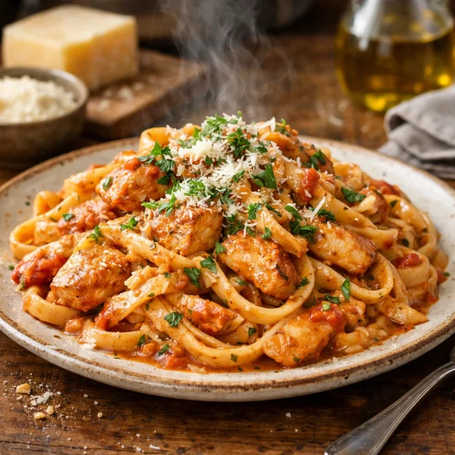 Traditional Chicken Pasta