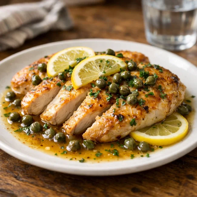 Traditional Chicken Piccata