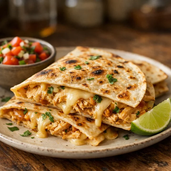 Traditional Chicken Quesadilla