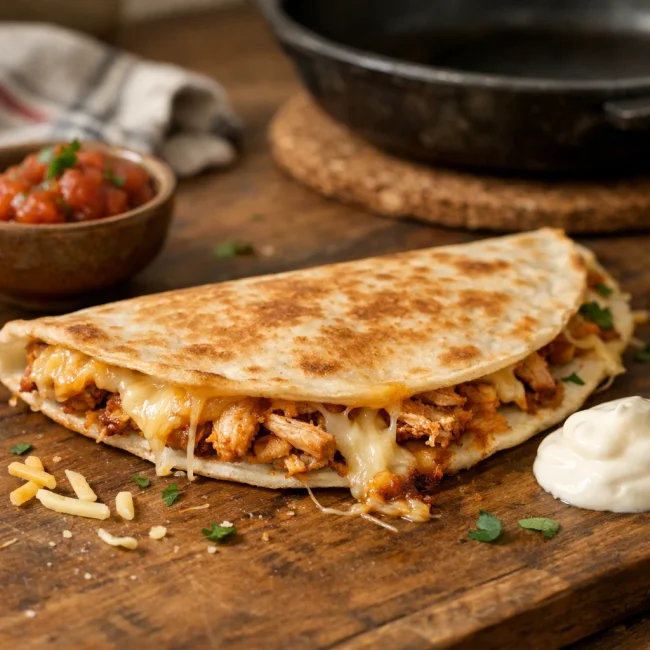 Traditional Chicken Quesadillas