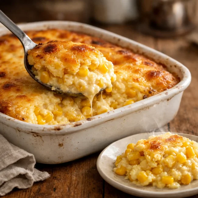 Traditional Corn Pudding Delight