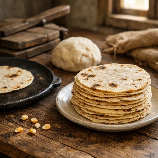 Traditional Corn Tortillas