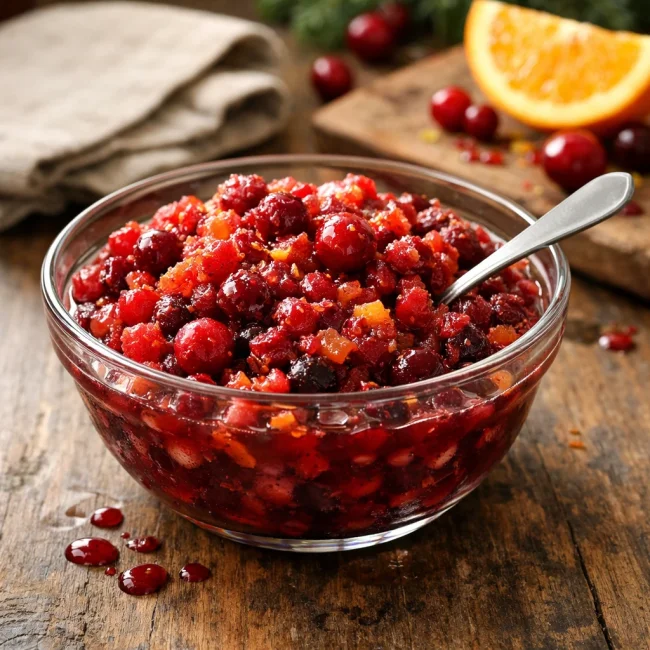 Traditional Cranberry Relish