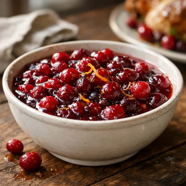 Traditional Cranberry Sauce