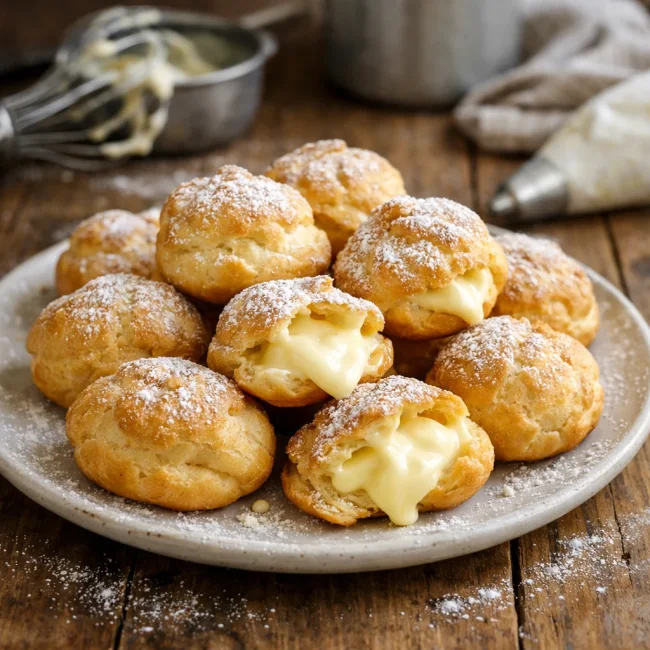 Traditional Cream Puffs