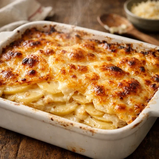 Traditional Creamy Scalloped Potatoes