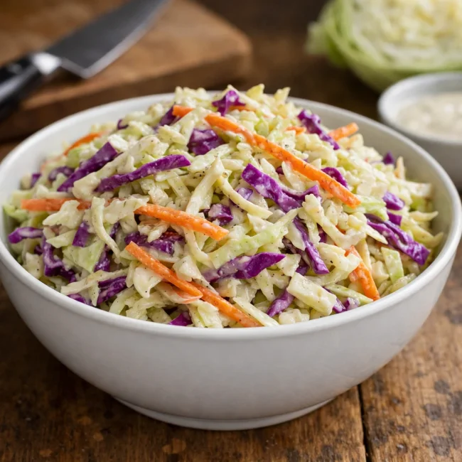 Traditional Crisp Coleslaw