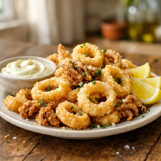 Traditional Crispy Calamari