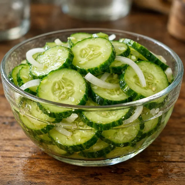 Traditional Cucumber Salad