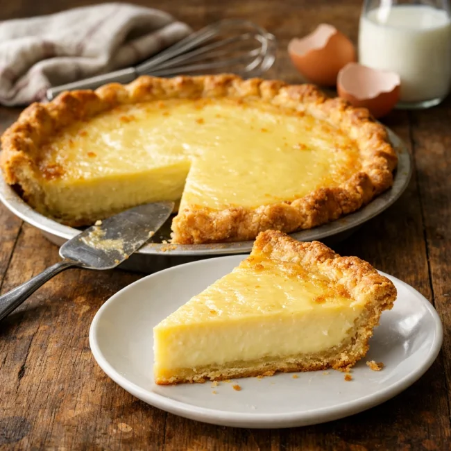 Traditional Custard Pie