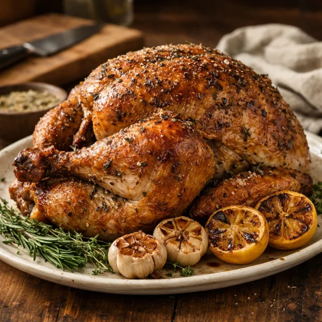 Traditional Dry Brine Turkey