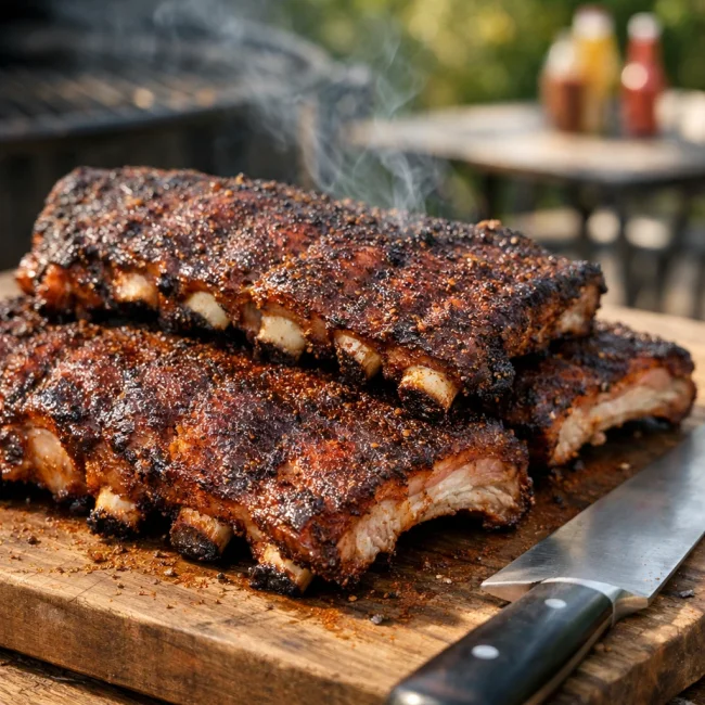 Traditional Dry Rub Ribs