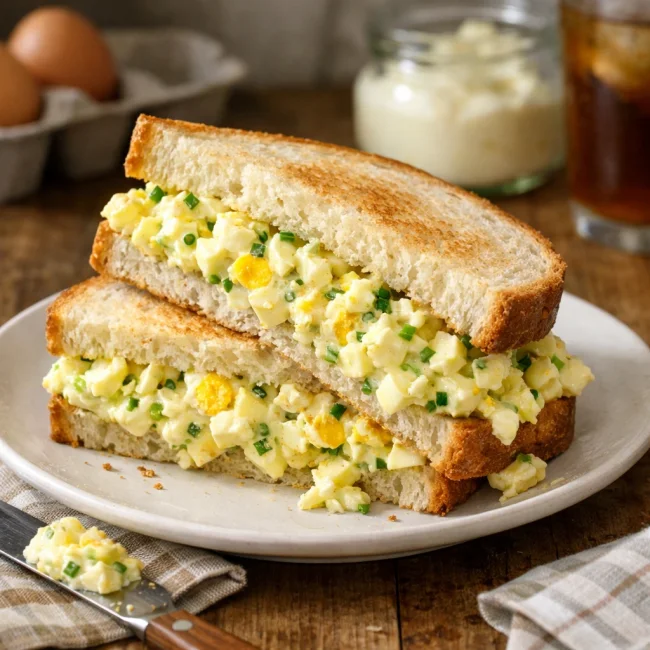 Traditional Egg Salad Sandwich
