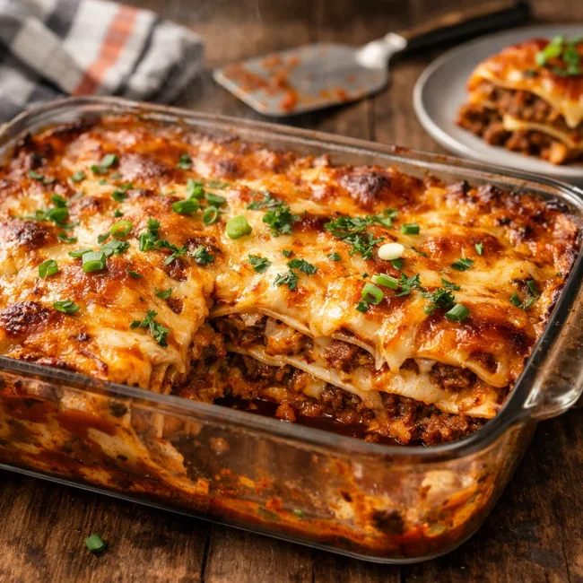 Traditional Enchilada Bake