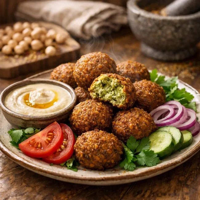 Traditional Falafel