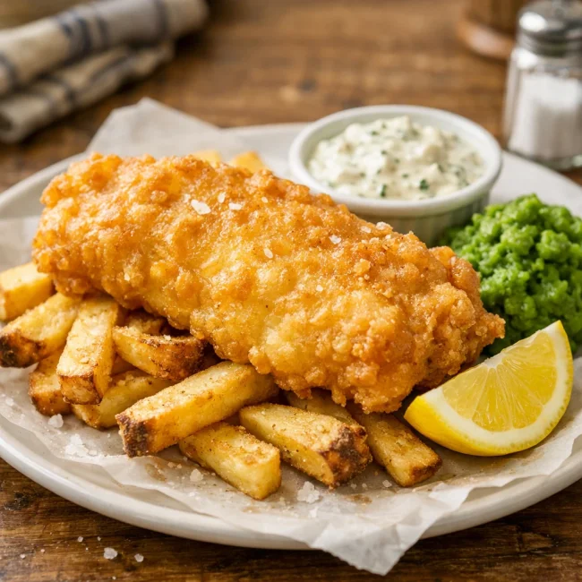 Traditional Fish and Chips