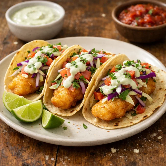 Traditional Fish Tacos