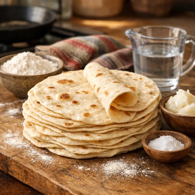Traditional Flour Tortillas