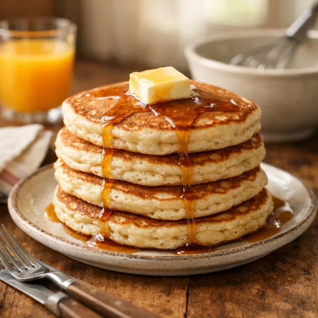 Traditional Fluffy Pancakes