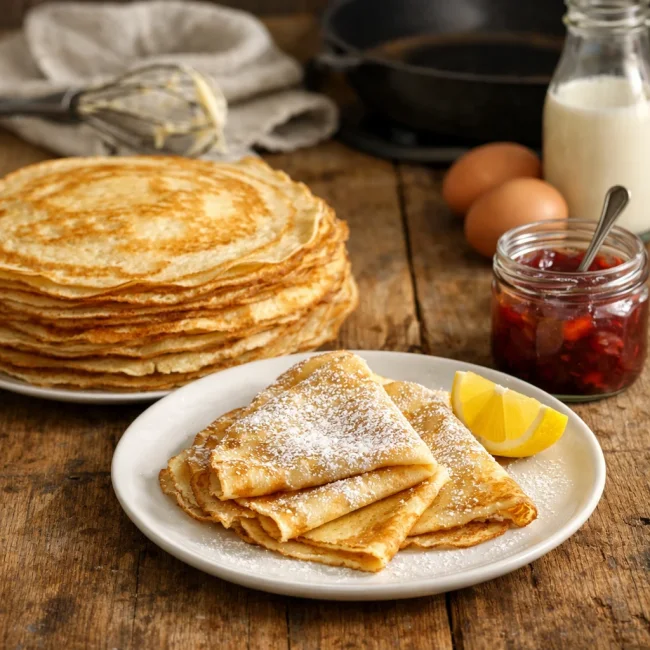 Traditional French Crepes