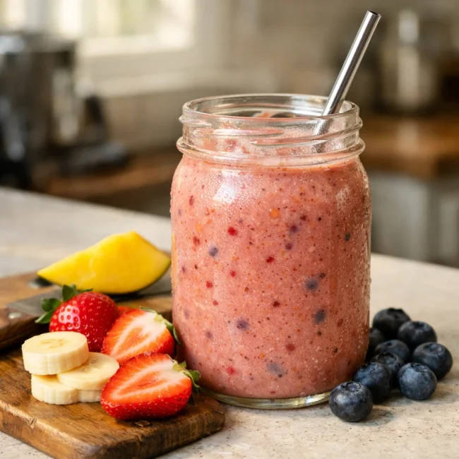 Traditional Fruit Smoothie
