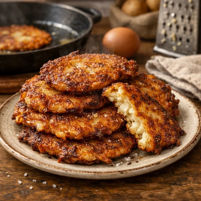 Traditional German Potato Pancakes