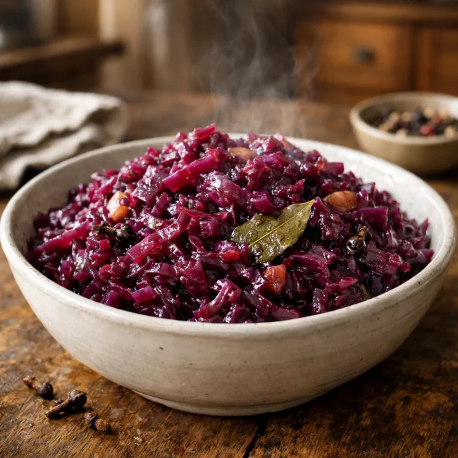 Traditional German Red Cabbage