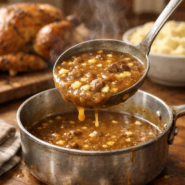Traditional Giblet Gravy