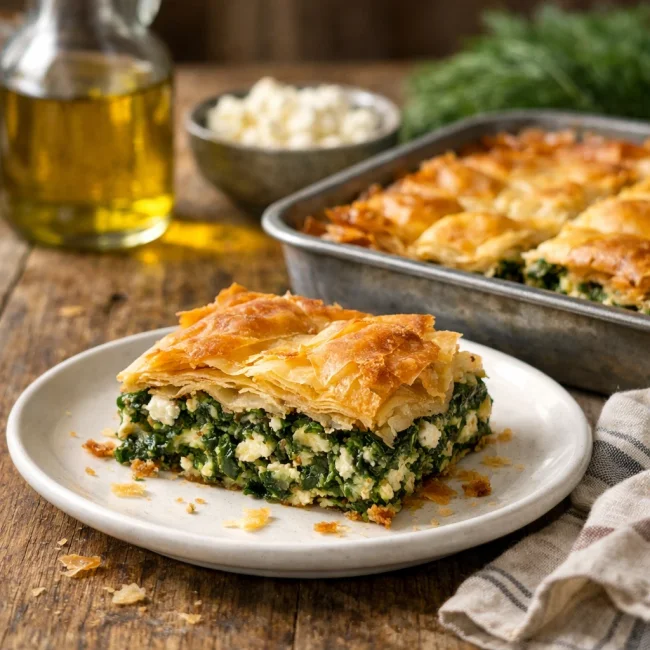 Traditional Greek Spinach Pie