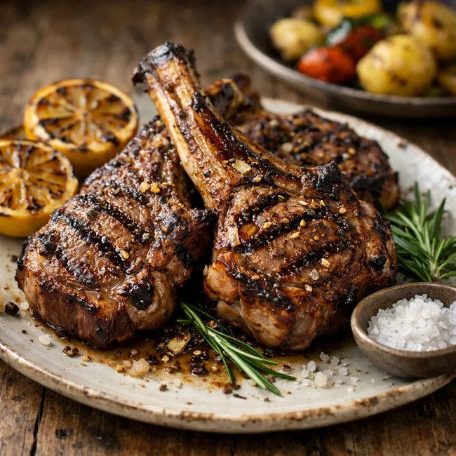 Traditional Grilled Lamb Chops