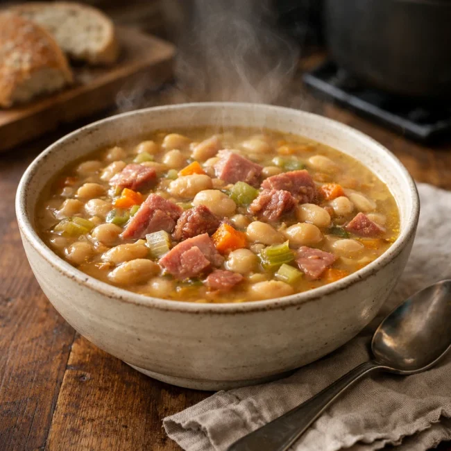 Traditional Ham and Bean Soup