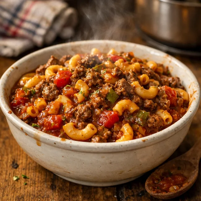 Traditional Hamburger Goulash