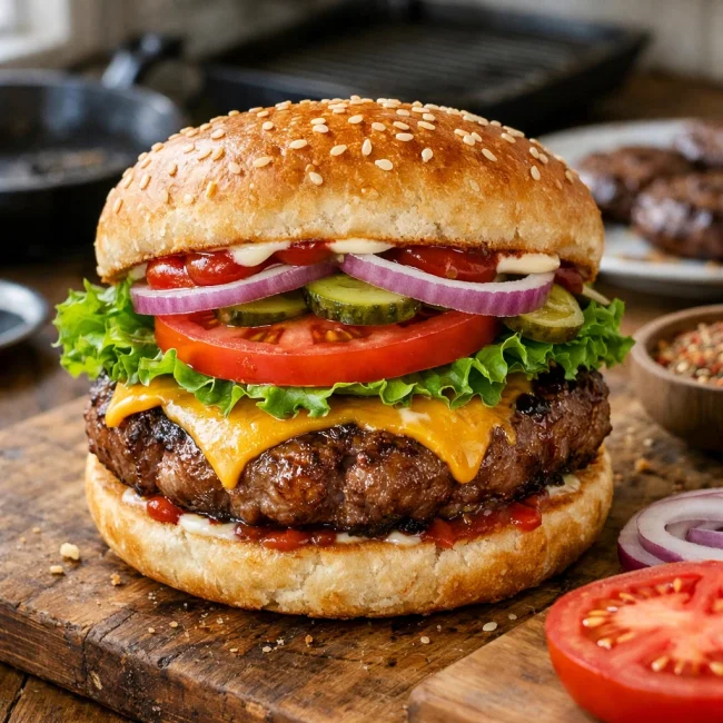 Traditional Hamburgers