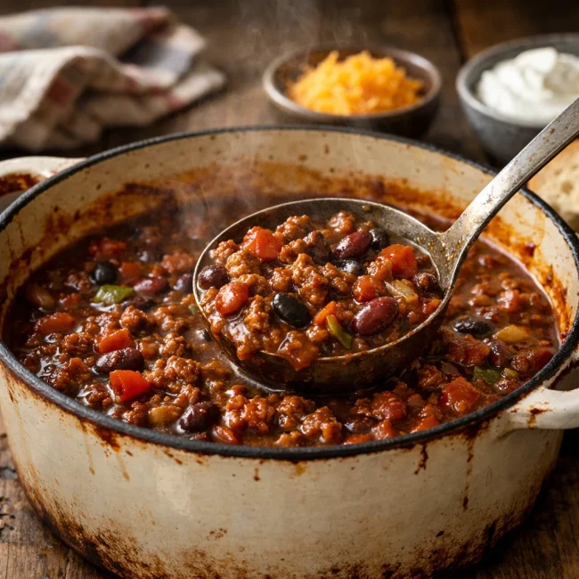 Traditional Hearty Chili