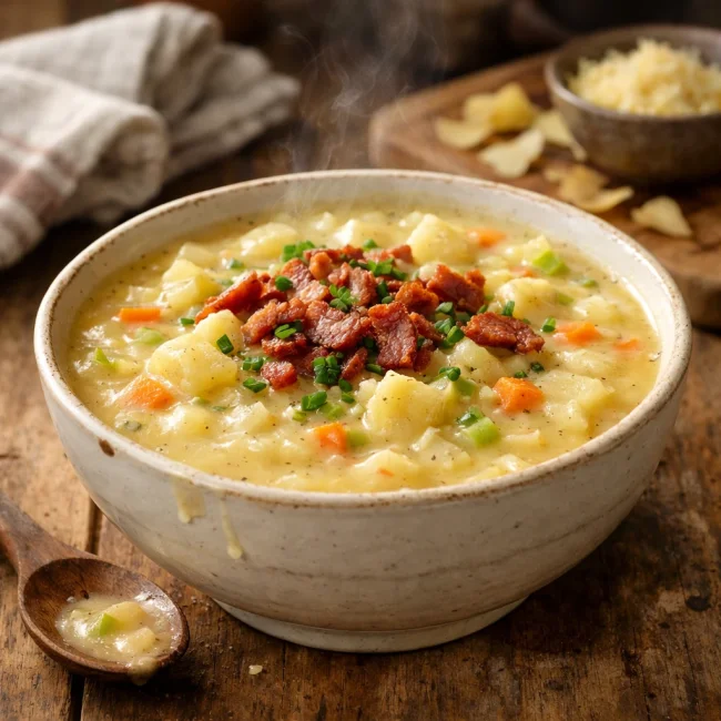 Traditional Hearty Potato Soup