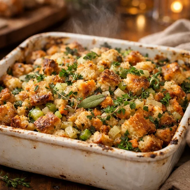 Traditional Holiday Herb Stuffing