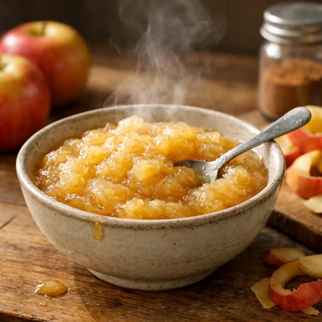 Traditional Homemade Applesauce