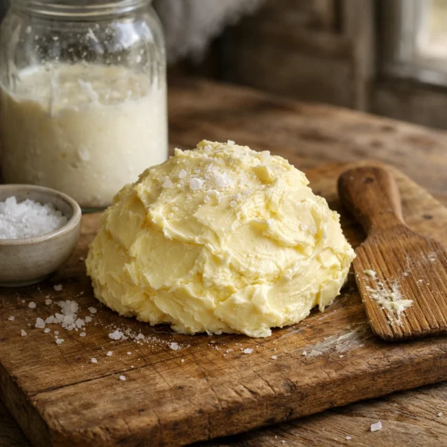 Traditional Homemade Butter