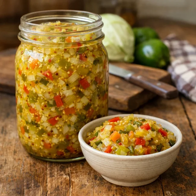 Traditional Homemade Chow Chow