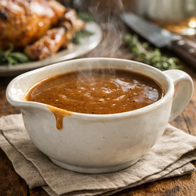 Traditional Homemade Gravy