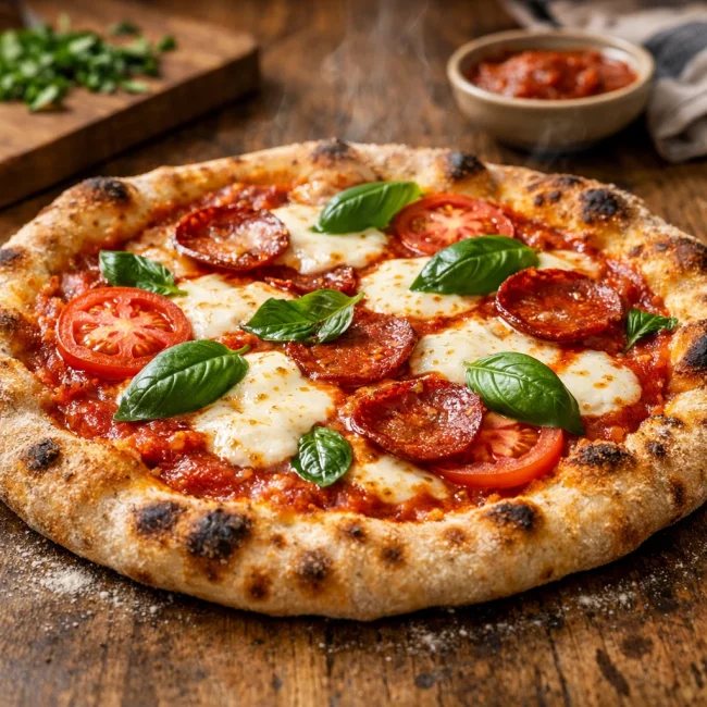 Traditional Homemade Pizza