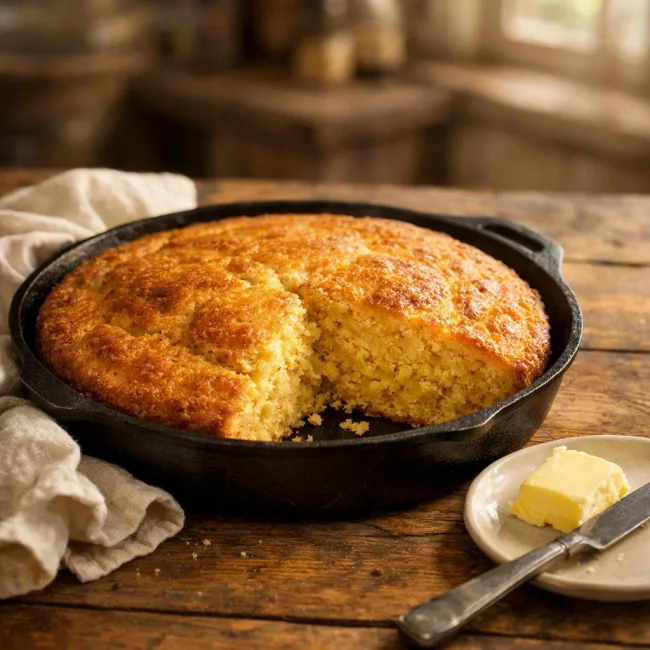 Traditional Homestyle Corn Bread