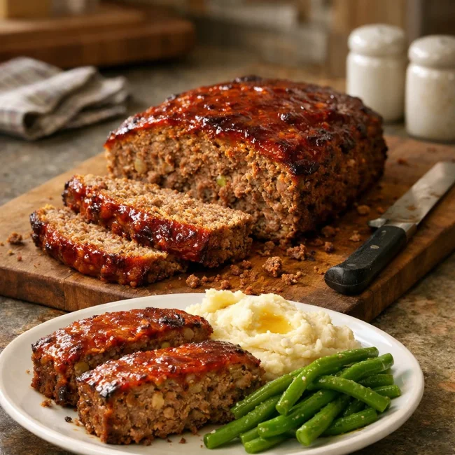 Traditional Homestyle Meatloaf