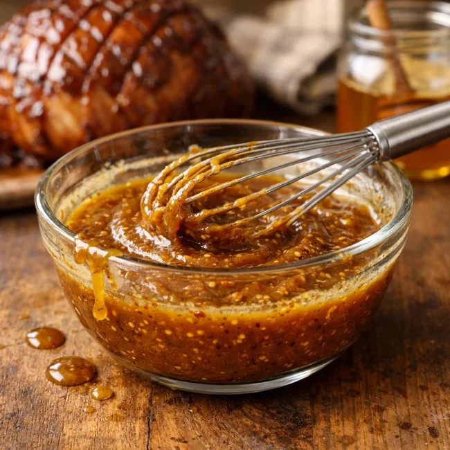 Traditional Honey Mustard Ham Glaze