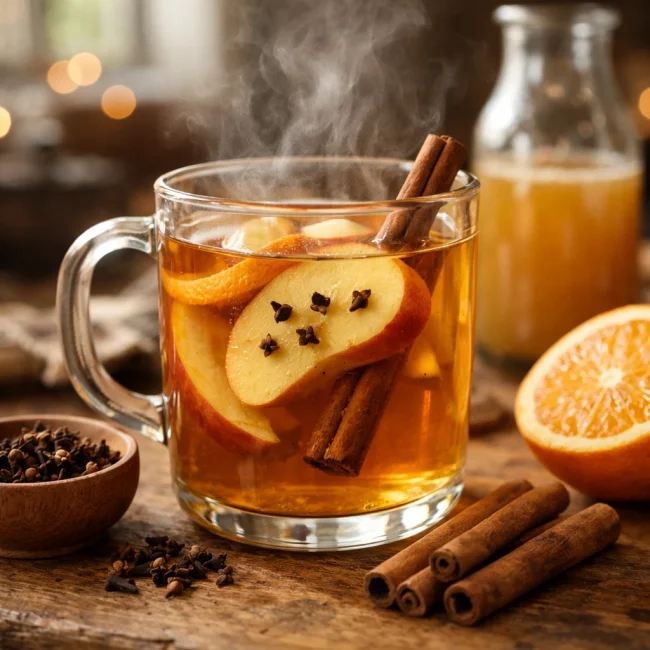 Traditional Hot Apple Cider
