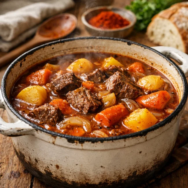 Traditional Hungarian Goulash
