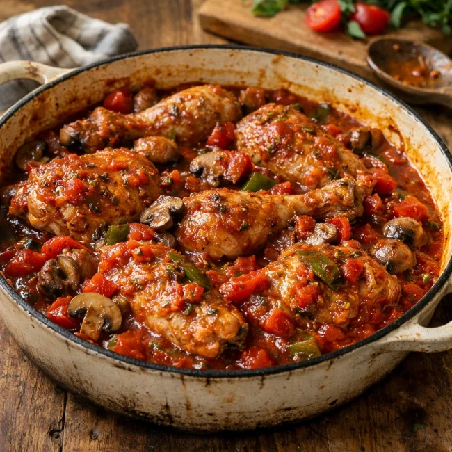 Traditional Hunter-Style Chicken